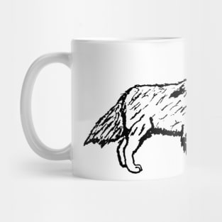 Golden Retriever Sketch Mug